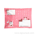 black brown hot gold pink poly mailers